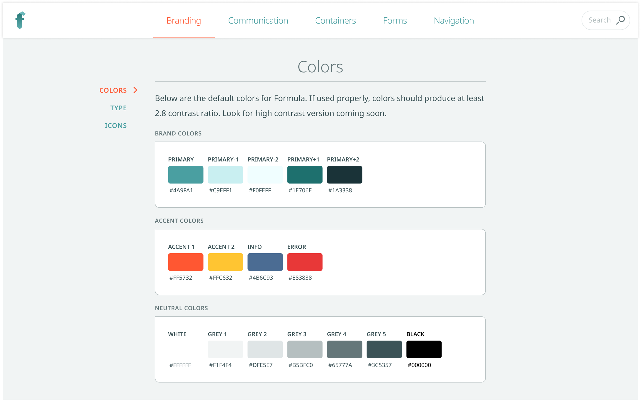 Formula Design System