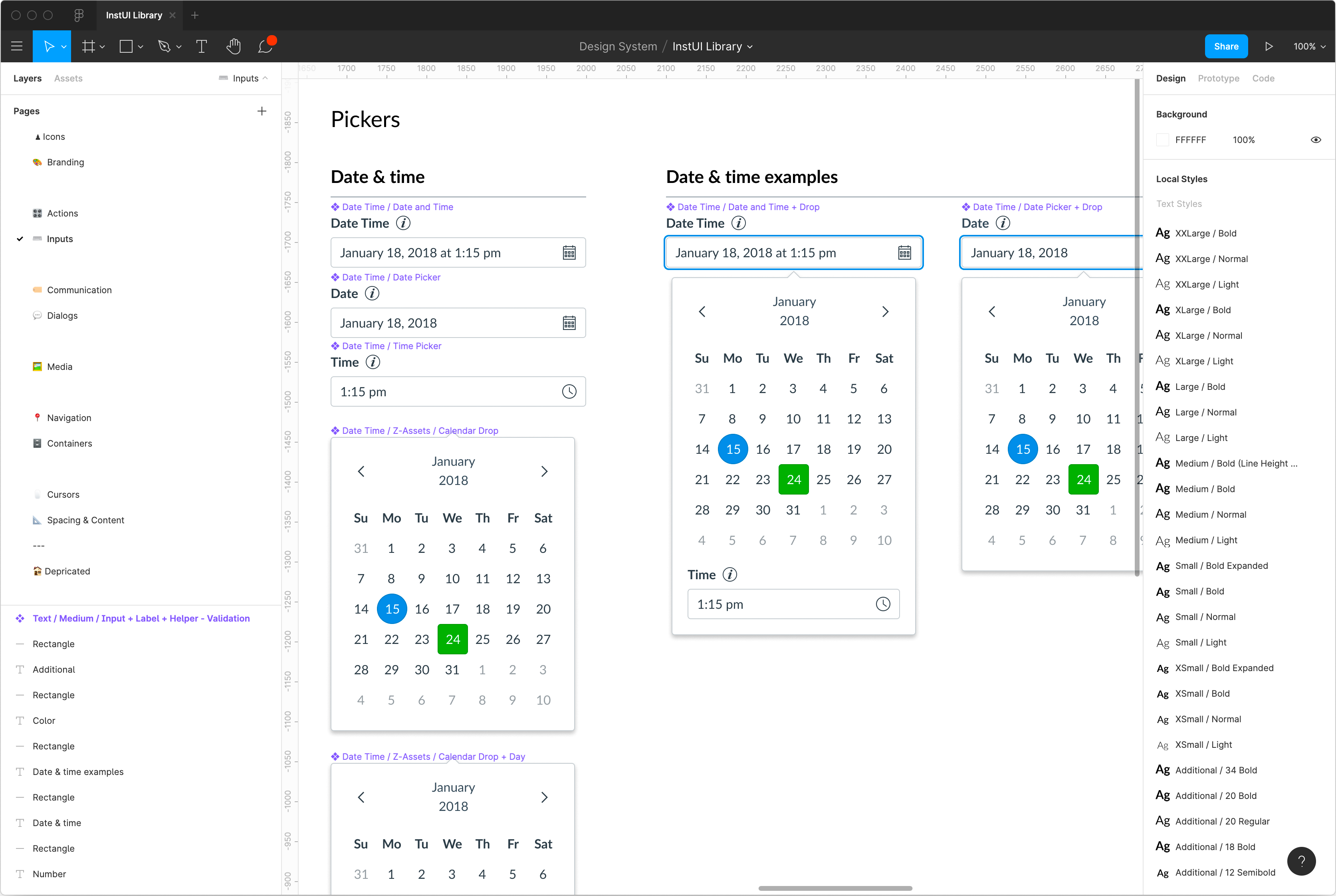 Figma Library Example